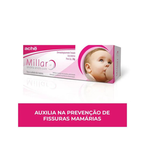 Creme Hidratante para Seios Millar Pomada com 30g