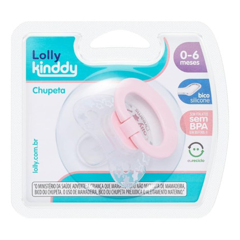 Lolly Chupeta Special Sil O T1 Rosa