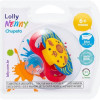 Chupeta Tricolor Bico de Silicone Tamanho 02, Lolly Diveas