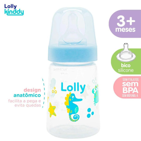 Mamadeira Big Oceano Bico de Silicone Rosa 240ml