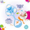 Lolly Chocalho Baby Tip Azul