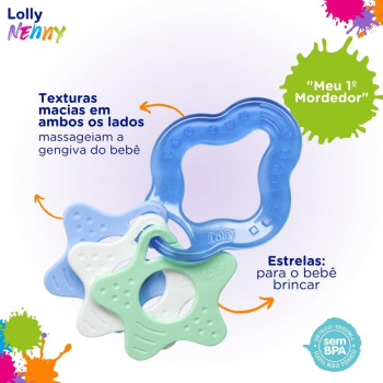 Lolly Mordedor Infantil Azul