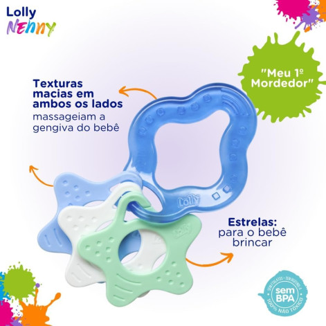 Lolly Mordedor Infantil Azul