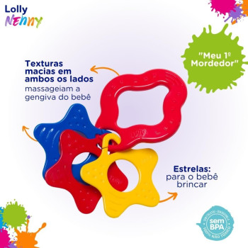 Mordedor Tricolor Lolly Mordedor Tricolor Lolly