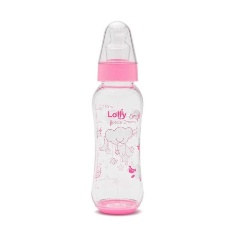 Mamadeira Lolly Special Dreams Rosa de 250ml 