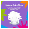 Bico Mamadeira Lolly Baby Silicone Redondo 2 Unidades