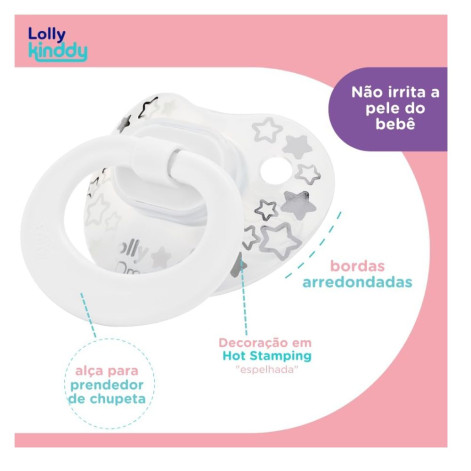 ZKMAGIC Chupeta Special Sil O T2 Lolly Branca