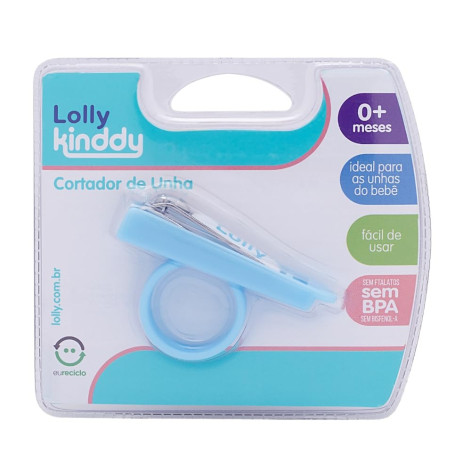 Lolly Cortador De Unha Infantil Special Azul