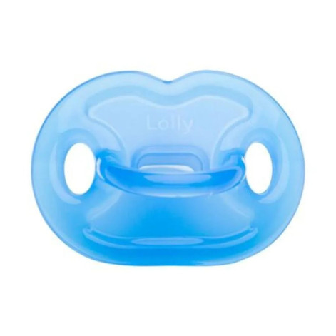 Chupeta Lolly Silicone Ortodontica Tamanho 2 Azul