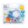 Chupeta Borboleta Zoo Lolly Baby Sil Ortodôntico T2 Azul