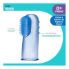 ZKMAGIC Escova Massageadora Clean Lolly Azul