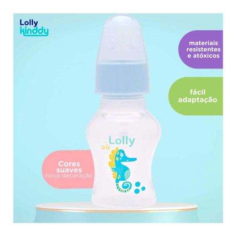 Mini Mamadeira Lolly Oceano Azul 50ml 1 unidade