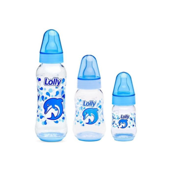 Kit Mamadeira Lolly Oceano Azul 3 Unidades Kit Mamadeira Lolly Oceano Azul 3 Unidades
