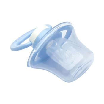 Chupeta Lolly Dreams Azul T1 Silicone Ortodôntico com Protetor