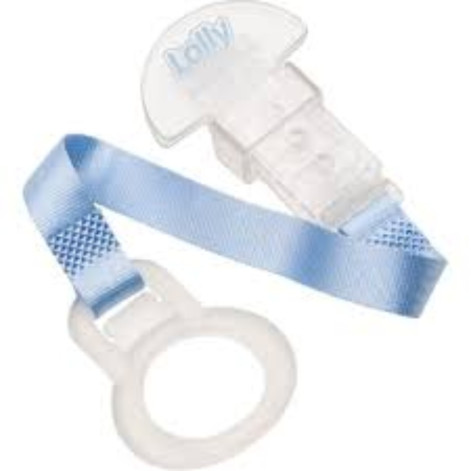 Prendedor de Chupeta Lolly Azul