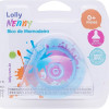 Bico De Mamadeira Lolly De Silicone Big Redondo Azul