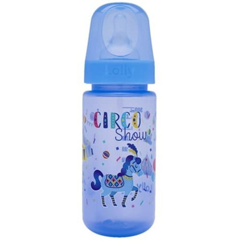 Mamadeira Lolly Big Color Azul 300ml