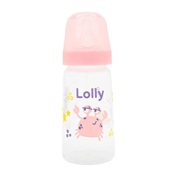 Mamadeira Lolly Kindy Big Zoo Rosa 330ml 1 unidade Mamadeira Lolly Kindy Big Zoo Rosa 330ml 1 unidade