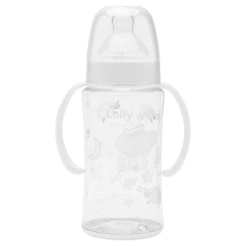 Mamadeira Lolly Big Dreams com Alça Neutro 350ml