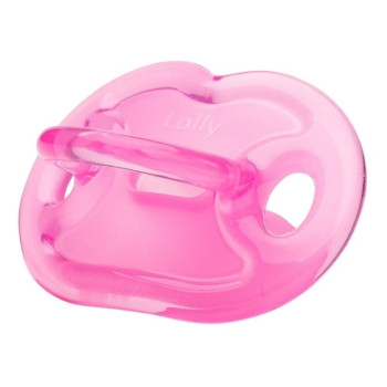 Chupeta De Silicone Lolly Kinddy Rosa