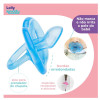 Lolly Baby Chupeta 100% Silicone O Tamnaho 1 Azul