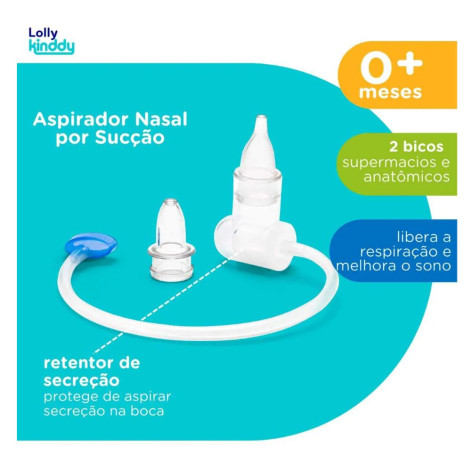 Aspirador Nasal Lolly RespireBem 