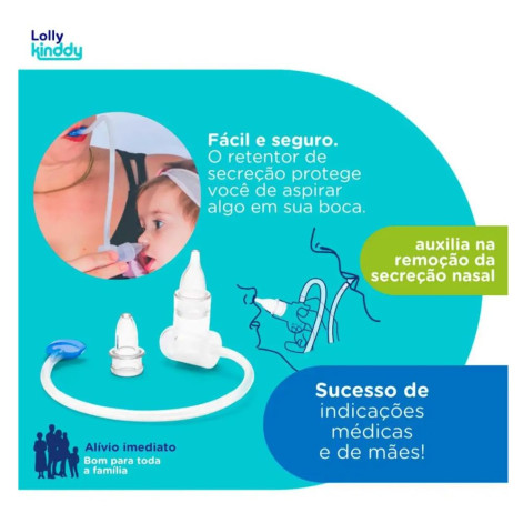 Aspirador Nasal Lolly RespireBem 