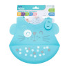Babador de Silicone Pega Migalhas Azul Lolly Kinddy