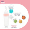 Lolly Alimentador Colher Dosadora Rosa