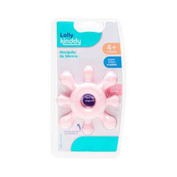 Mordedor Lolly Silicone Octoplus Rosa Mordedor Lolly Silicone Octoplus Rosa