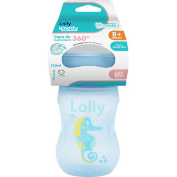 Copo 360 Lolly Oceano Azul 330ml