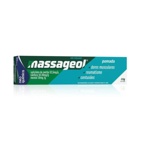 Massageol Pomada com 15g Neo Quimica