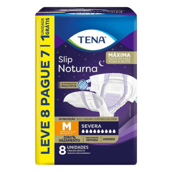 Fralda Geriátrica Tena Slip Noturna M L8P7