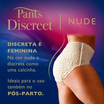 Roupa Íntima Descartável Tena Pants Discreet P/M 16 unidades