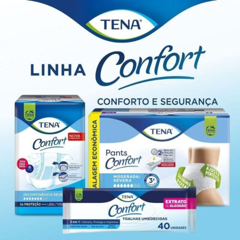 Roupa Intima Tena Pants Confort P/M L32P29 Unidades