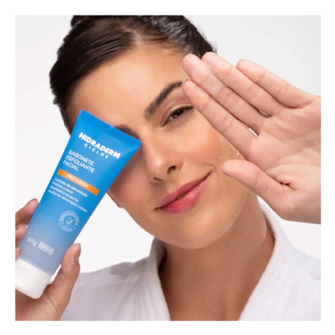 Sabonete Esfoliante Facial Hidraderm Ciclos Pele Oleosa com 100g