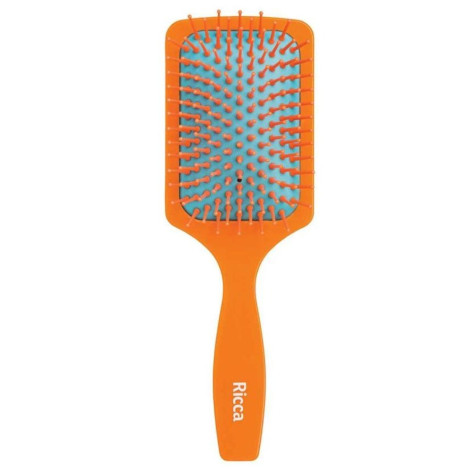 Escova de Cabelo Ricca Colors Block Racket com 1 unidade