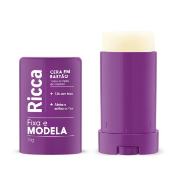 Cera em Bastão Ricca Fixa e Modela 15g Cera em Bastão Ricca Fixa e Modela 15g