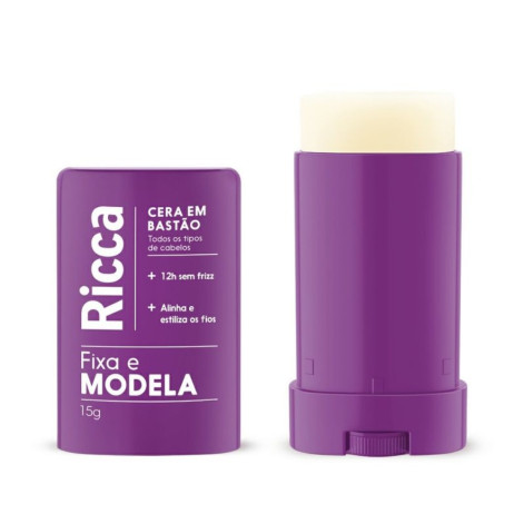 Cera em Bastão Ricca Fixa e Modela 15g