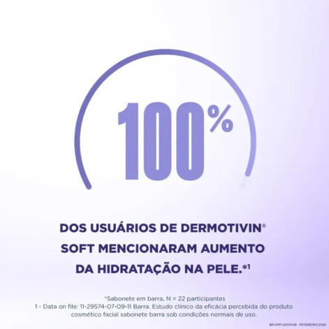 Sabonete em Barra Dermotivin Soft Pele Seca ou Sensibilizada com 90g