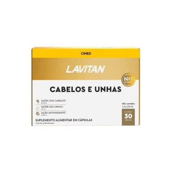 Multivitamínico Lavitan Cabelos E Unhas 30 Cápsulas