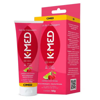 Lubrificante K Med Cereja/Limao 50G
