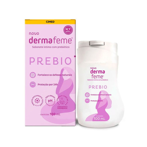 Sabonete Liquido Intimo Dermafeme Prebio 100ML