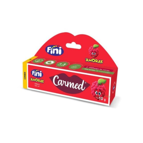 Hidratante Labial Carmed Fini Amoras com Cor 10g