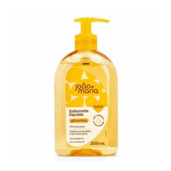 Sabonete Líquido João e Maria Baby Glicerina 200ml