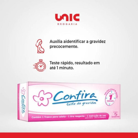 Teste de Gravidez Confira Tira – Resultado Rápido, Fácil e Confiável