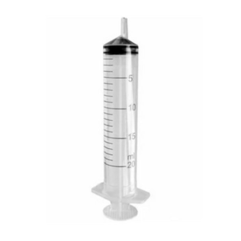 Seringa Descartável Luer Slip com Agulha 0,7mm x 25mm 20ml 
