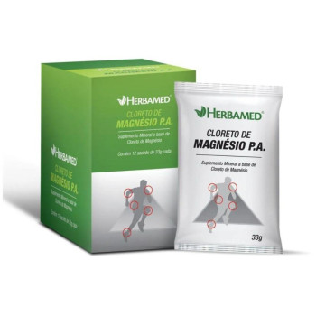 Cloreto de Magnesio PA Pó 33G Herbamed