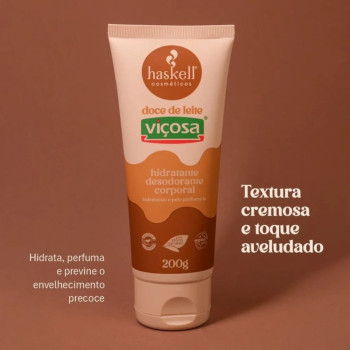 Hidratante Desodorante Hakell Corporal Doce De Leite 200G