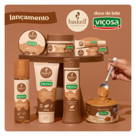 Hidratante Desodorante Hakell Corporal Doce De Leite 200G